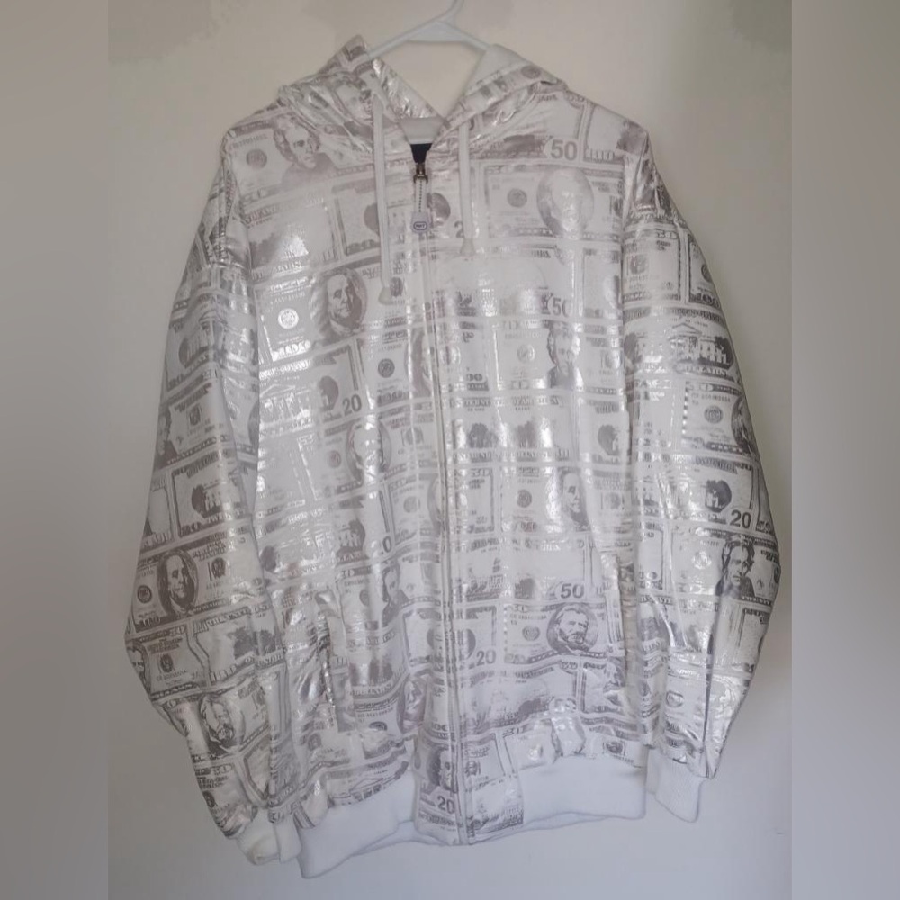 PTW White Dollar Jacket XL Brand New Never Worn